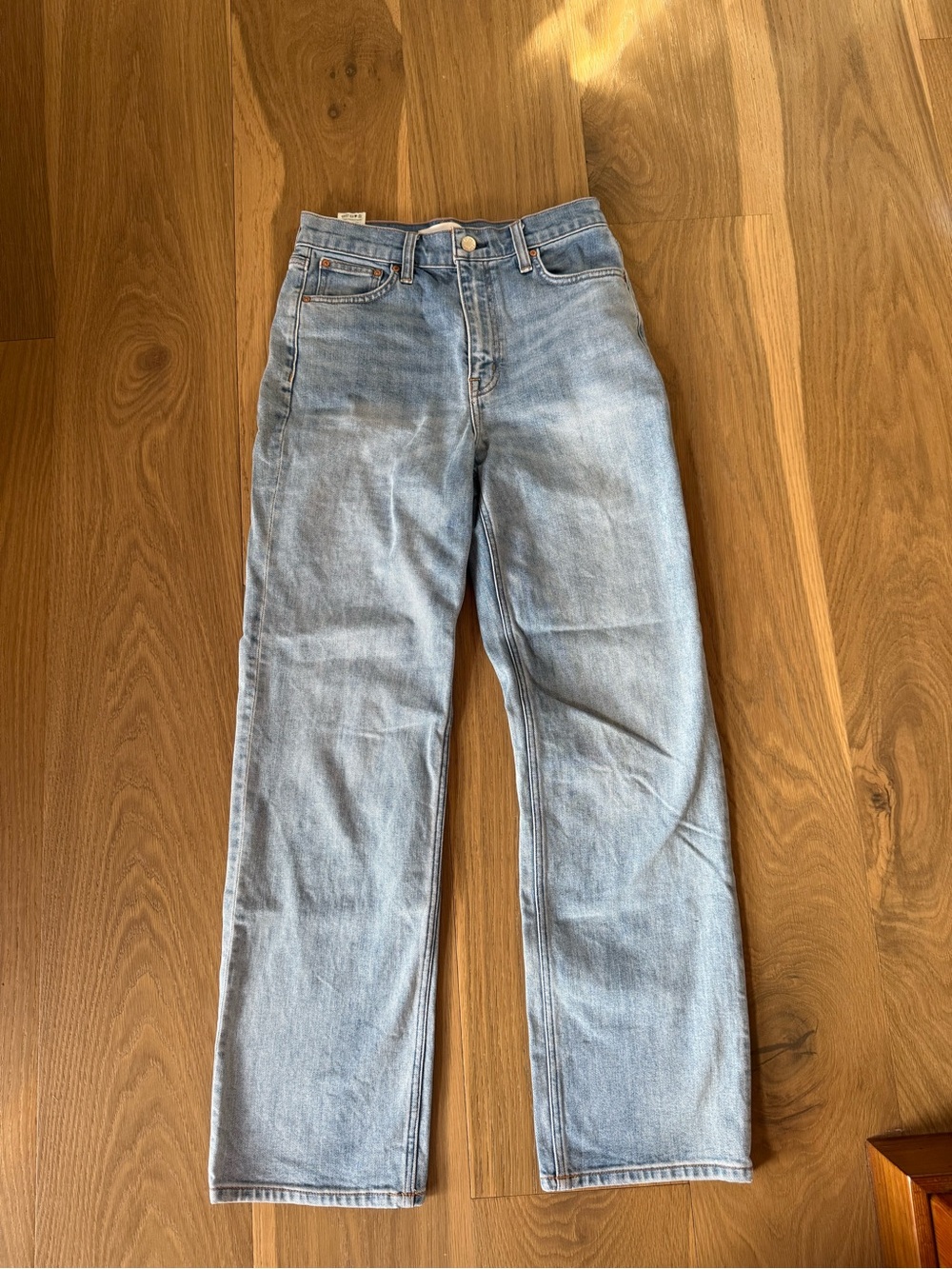 Aritzia Denim Forum The Arlo High Rise Straight Jean - Size 26